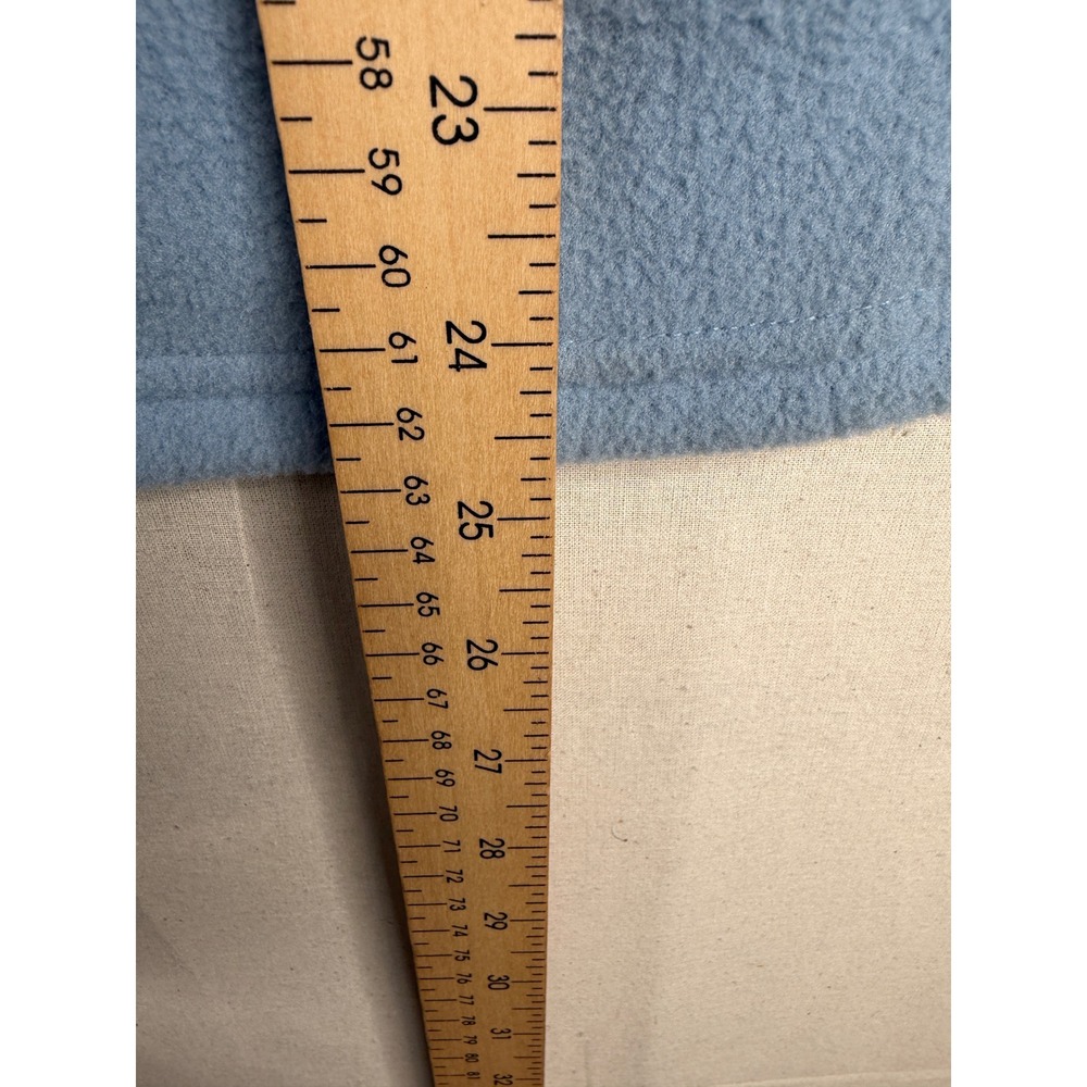New Van Heusen Sleeveless Fleece Vest size XL Light Blue - Picture 9 of 9